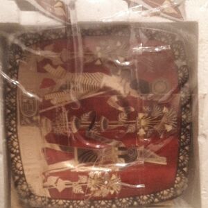 Red And Gold Tea Set